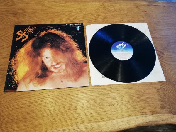 Straight Shooter My Time Your Time 1980 Sky 034  Deutsche Pressung VG/VG+